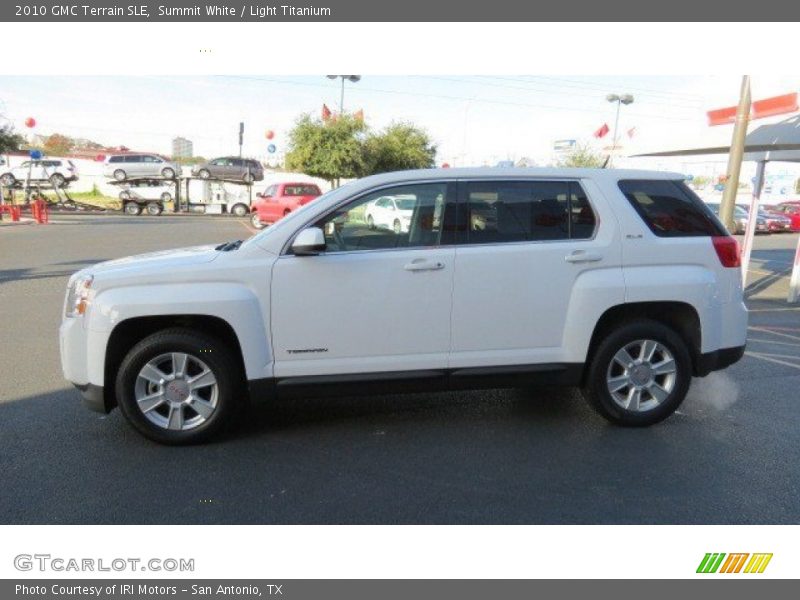 Summit White / Light Titanium 2010 GMC Terrain SLE