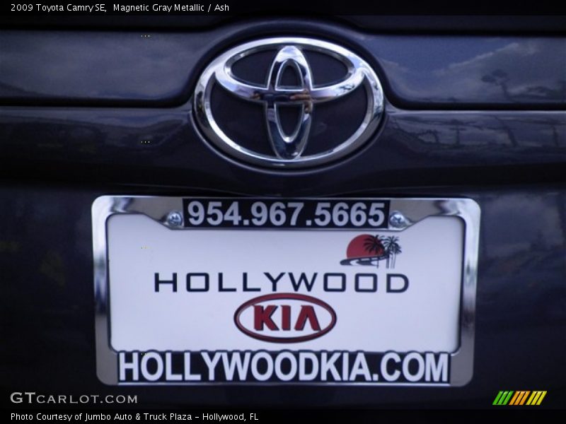 Magnetic Gray Metallic / Ash 2009 Toyota Camry SE