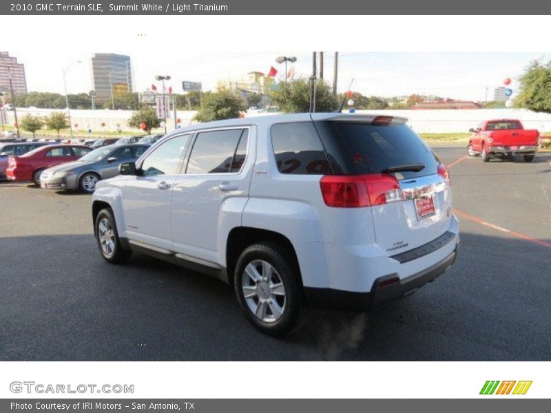 Summit White / Light Titanium 2010 GMC Terrain SLE