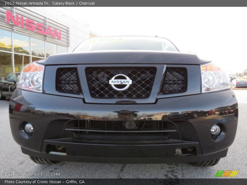 Galaxy Black / Charcoal 2012 Nissan Armada SV