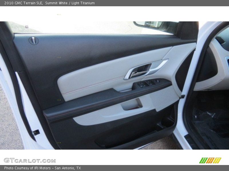 Summit White / Light Titanium 2010 GMC Terrain SLE