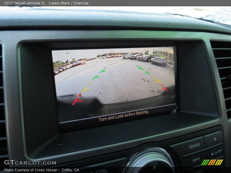 Galaxy Black / Charcoal 2012 Nissan Armada SV
