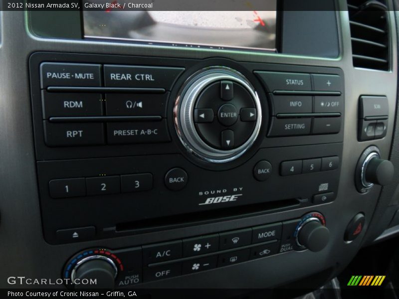Galaxy Black / Charcoal 2012 Nissan Armada SV
