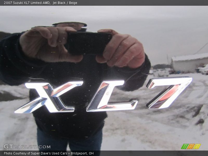 Jet Black / Beige 2007 Suzuki XL7 Limited AWD