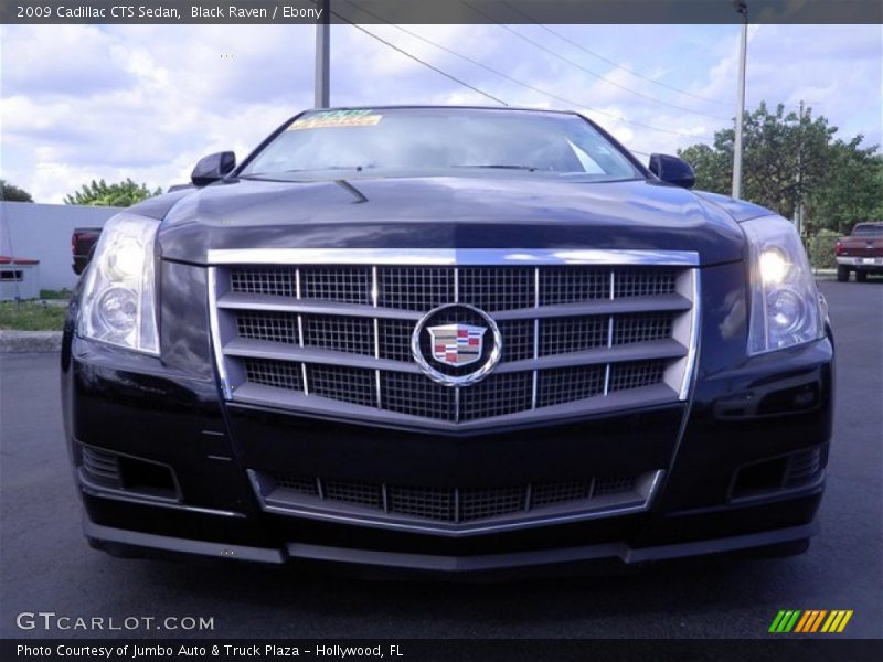 Black Raven / Ebony 2009 Cadillac CTS Sedan