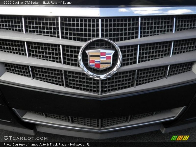 Black Raven / Ebony 2009 Cadillac CTS Sedan