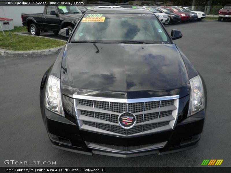 Black Raven / Ebony 2009 Cadillac CTS Sedan