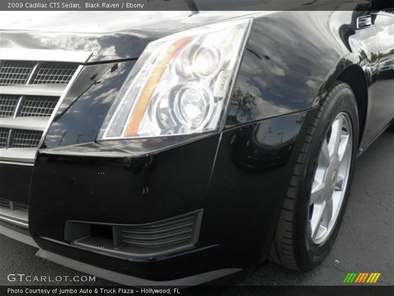 Black Raven / Ebony 2009 Cadillac CTS Sedan