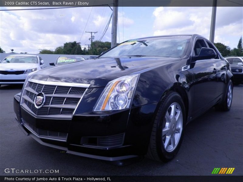 Black Raven / Ebony 2009 Cadillac CTS Sedan
