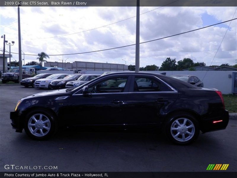 Black Raven / Ebony 2009 Cadillac CTS Sedan