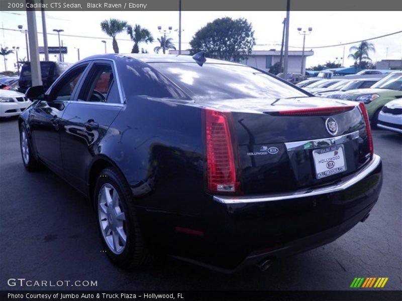 Black Raven / Ebony 2009 Cadillac CTS Sedan