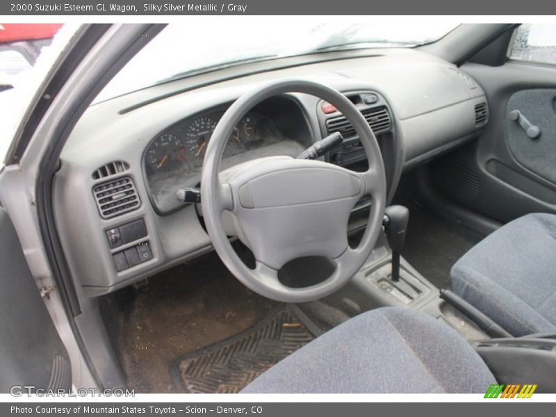 Gray Interior - 2000 Esteem GL Wagon 