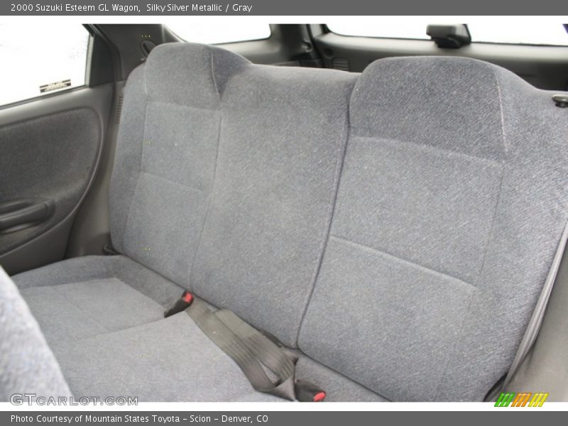 Rear Seat of 2000 Esteem GL Wagon