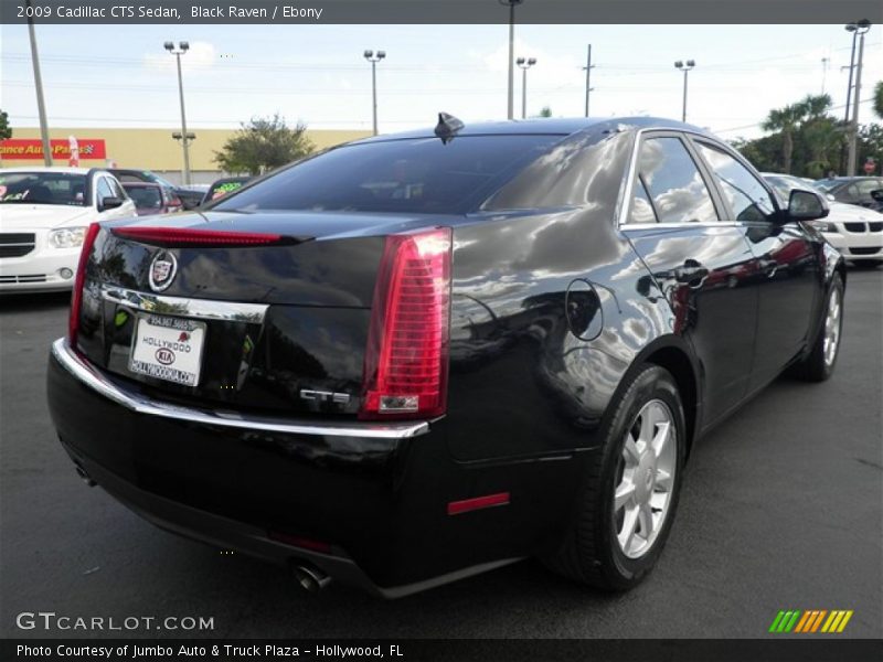Black Raven / Ebony 2009 Cadillac CTS Sedan