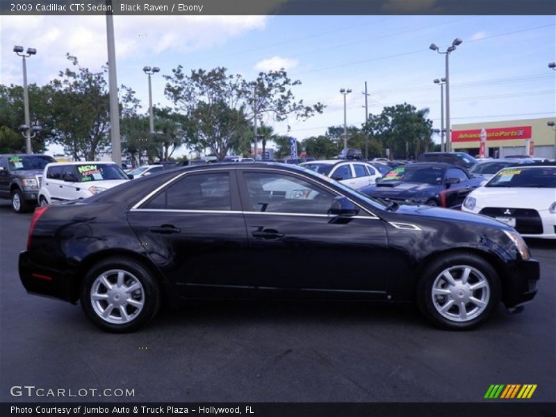 Black Raven / Ebony 2009 Cadillac CTS Sedan