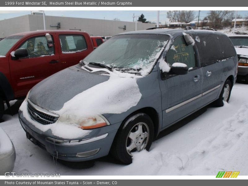 Medium Steel Blue Metallic / Medium Graphite 1999 Ford Windstar SE