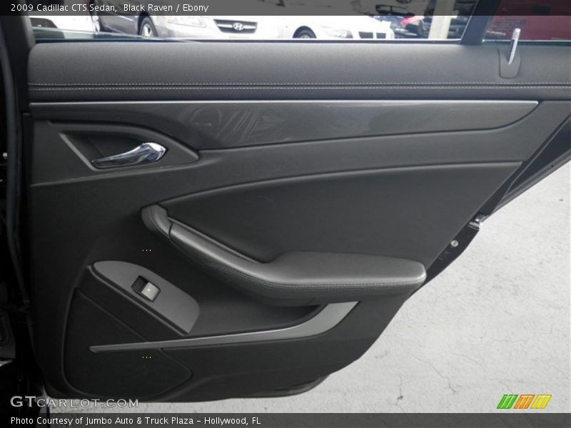 Black Raven / Ebony 2009 Cadillac CTS Sedan