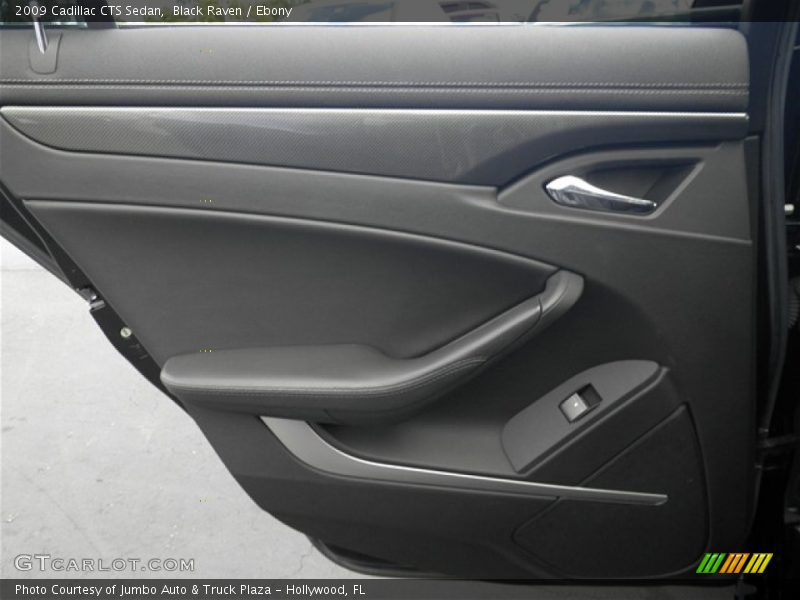 Black Raven / Ebony 2009 Cadillac CTS Sedan