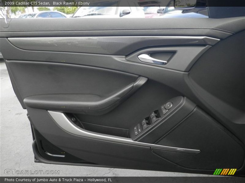 Black Raven / Ebony 2009 Cadillac CTS Sedan
