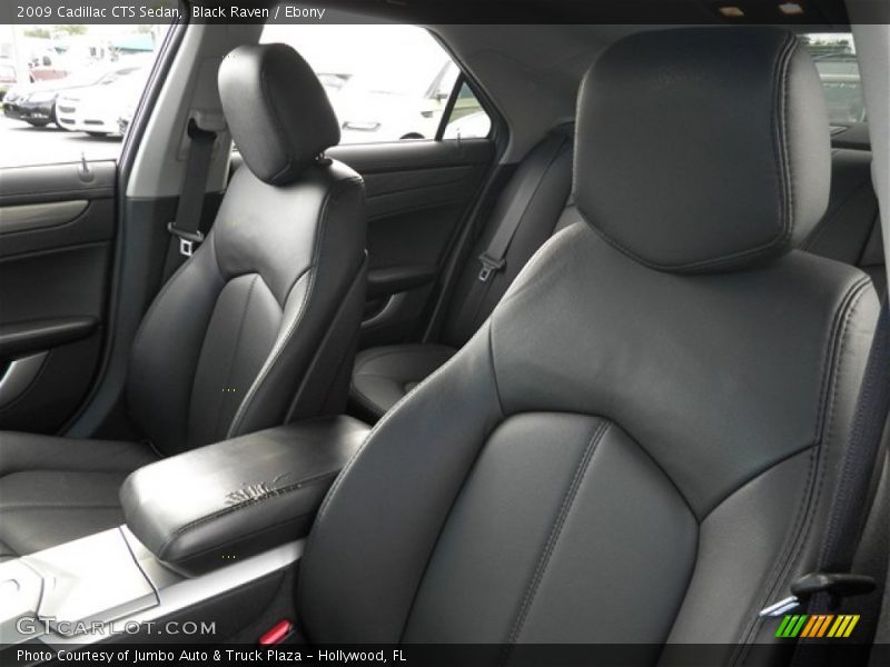 Black Raven / Ebony 2009 Cadillac CTS Sedan