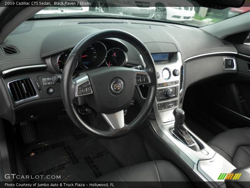 Black Raven / Ebony 2009 Cadillac CTS Sedan