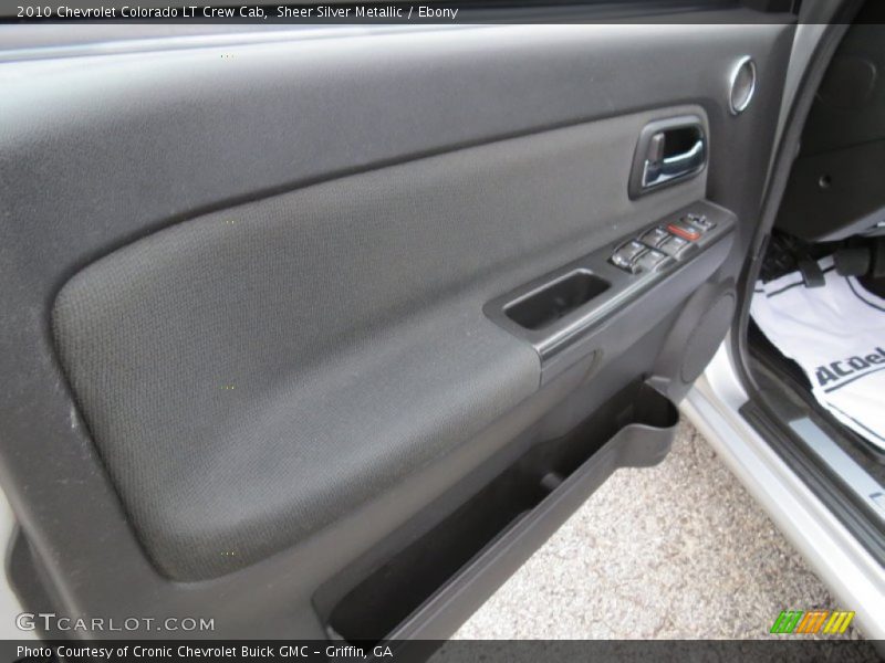 Sheer Silver Metallic / Ebony 2010 Chevrolet Colorado LT Crew Cab