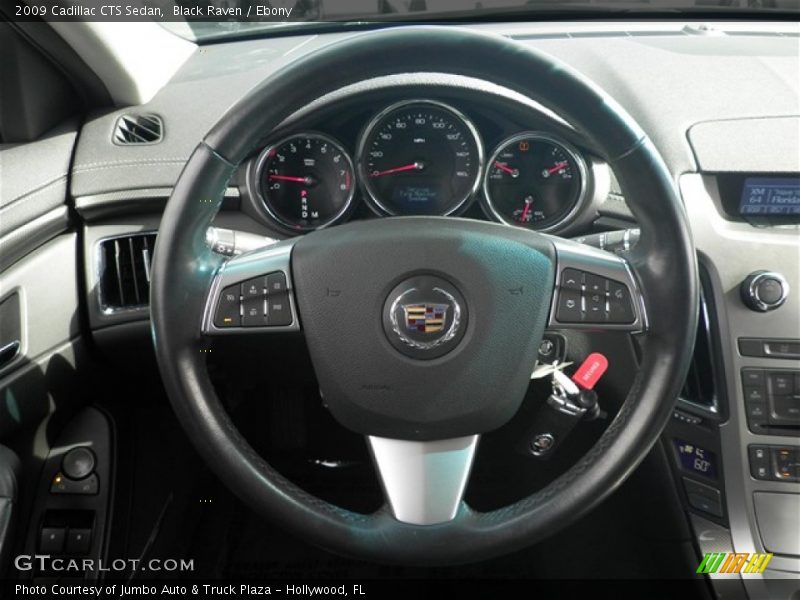 Black Raven / Ebony 2009 Cadillac CTS Sedan