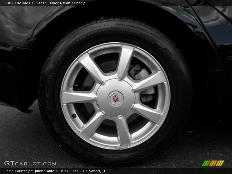 Black Raven / Ebony 2009 Cadillac CTS Sedan