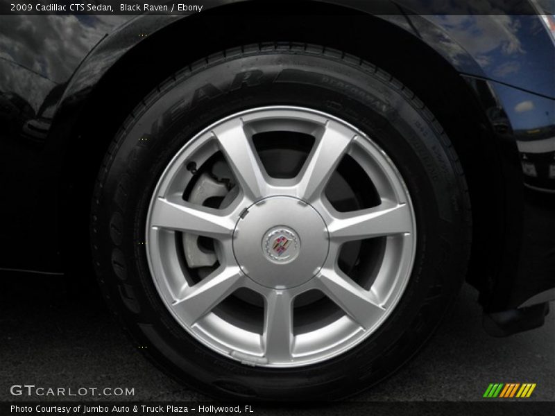 Black Raven / Ebony 2009 Cadillac CTS Sedan