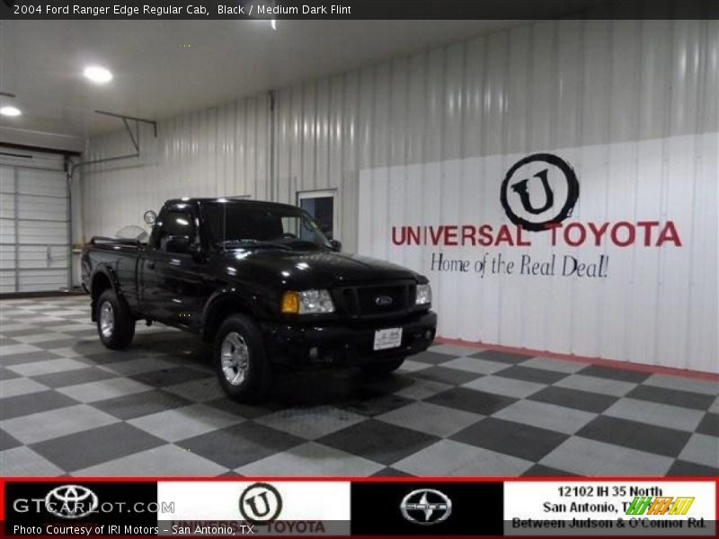 Black / Medium Dark Flint 2004 Ford Ranger Edge Regular Cab