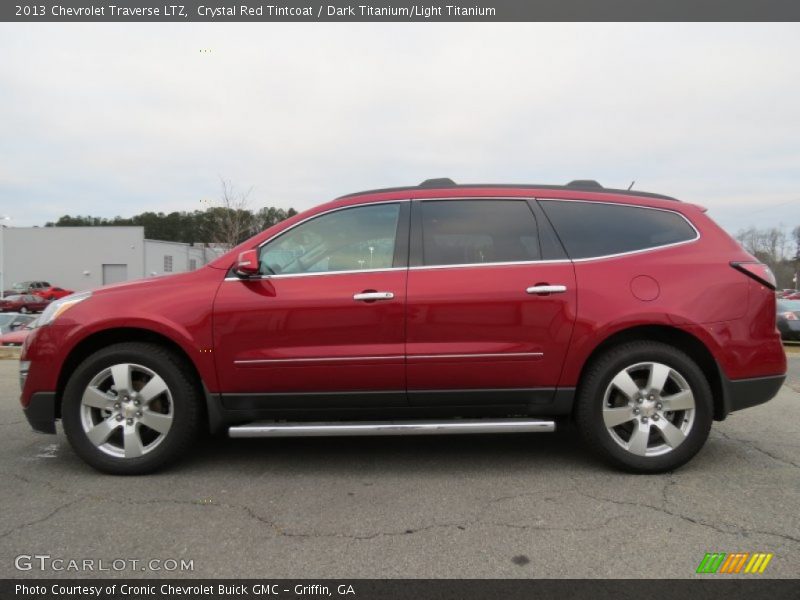  2013 Traverse LTZ Crystal Red Tintcoat