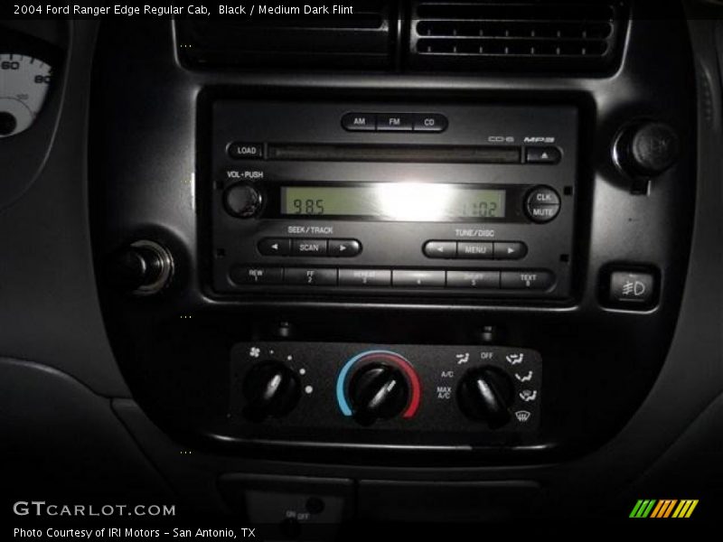 Black / Medium Dark Flint 2004 Ford Ranger Edge Regular Cab