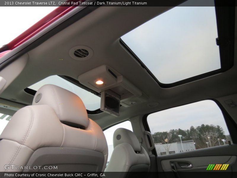 Sunroof of 2013 Traverse LTZ