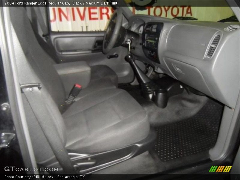 Black / Medium Dark Flint 2004 Ford Ranger Edge Regular Cab