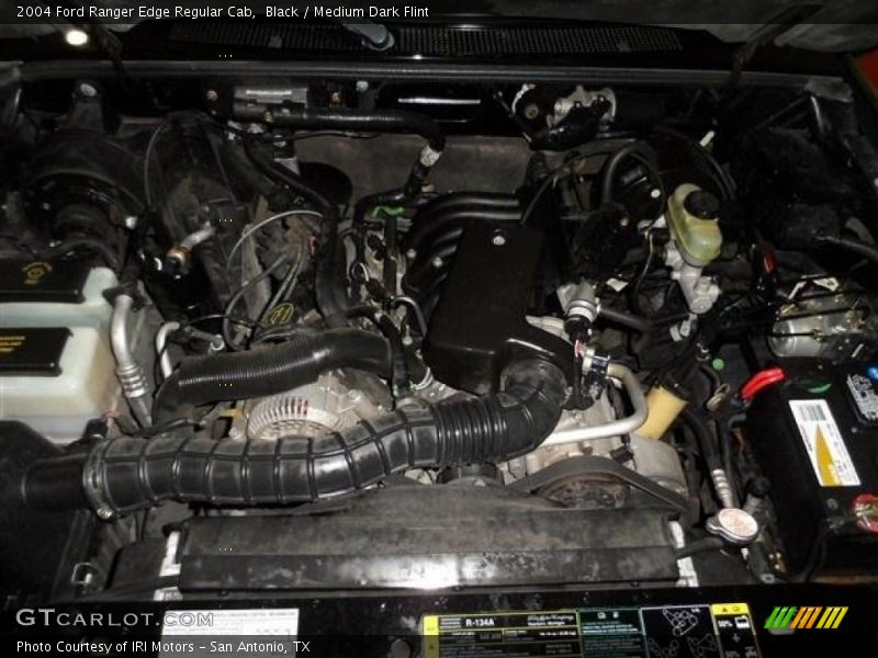 Black / Medium Dark Flint 2004 Ford Ranger Edge Regular Cab
