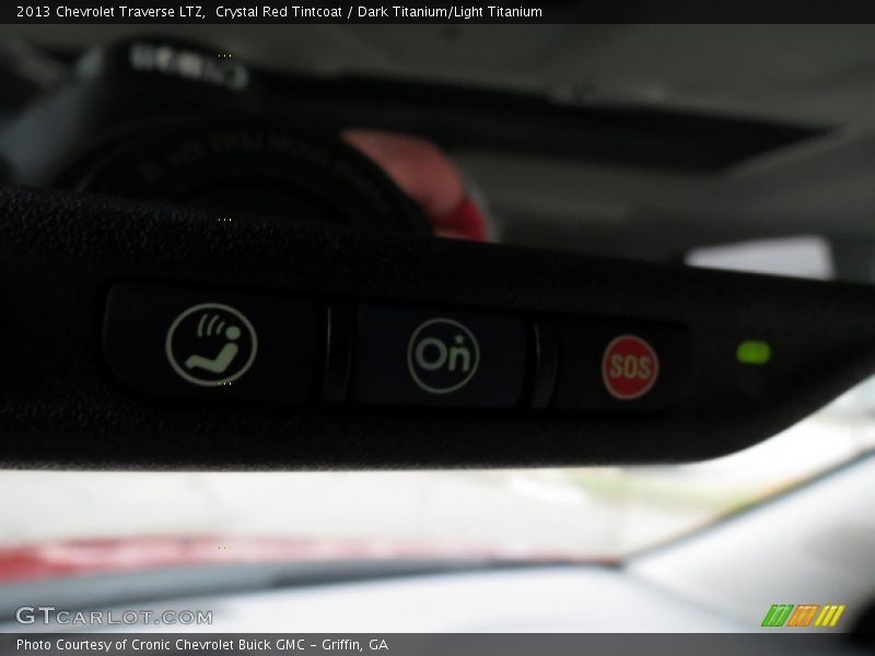 Crystal Red Tintcoat / Dark Titanium/Light Titanium 2013 Chevrolet Traverse LTZ