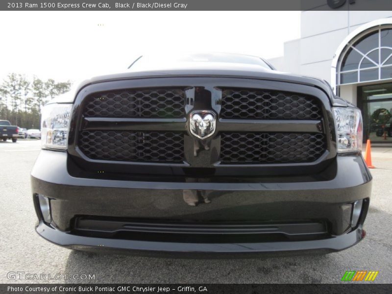 Black / Black/Diesel Gray 2013 Ram 1500 Express Crew Cab