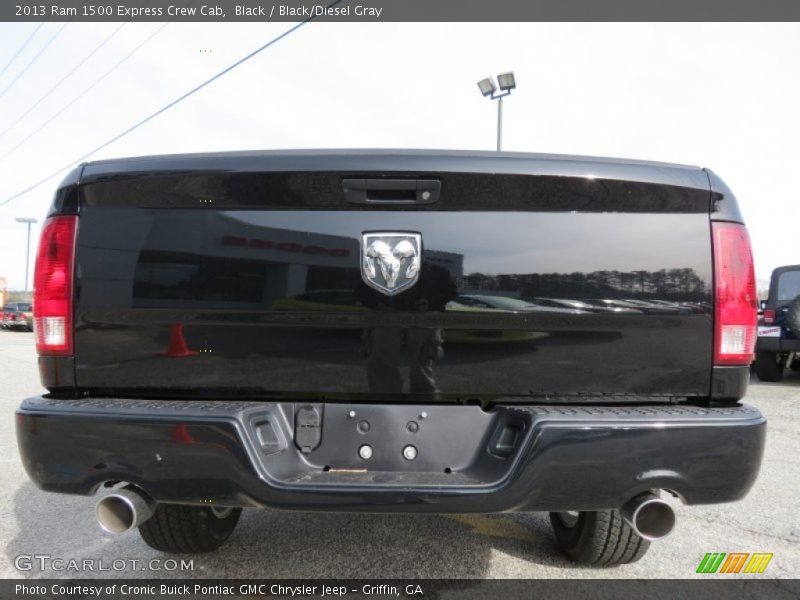 Black / Black/Diesel Gray 2013 Ram 1500 Express Crew Cab