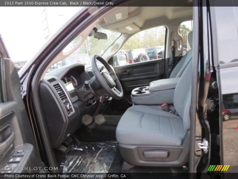 Black / Black/Diesel Gray 2013 Ram 1500 Express Crew Cab