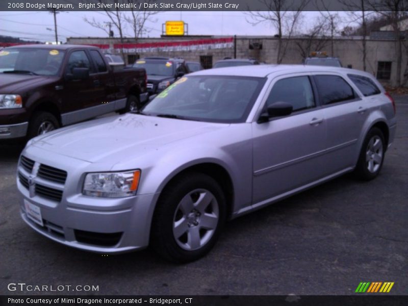Bright Silver Metallic / Dark Slate Gray/Light Slate Gray 2008 Dodge Magnum