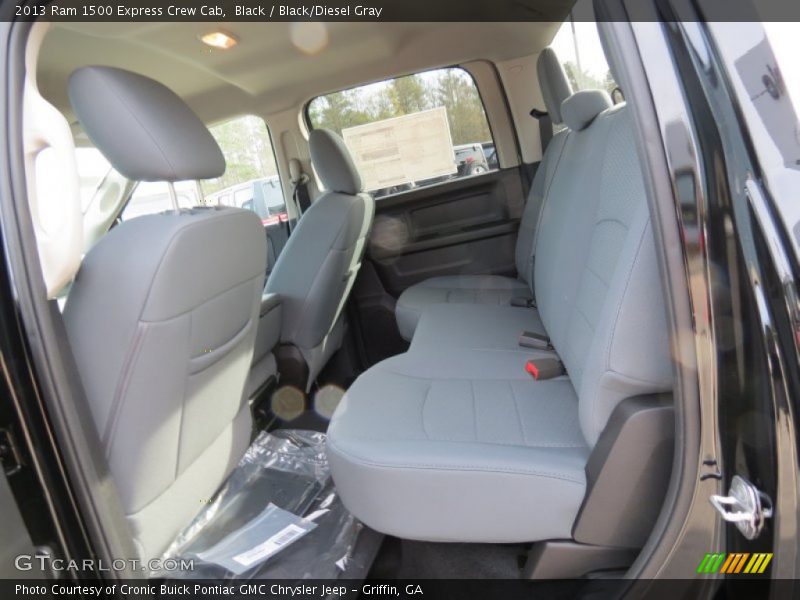 Black / Black/Diesel Gray 2013 Ram 1500 Express Crew Cab