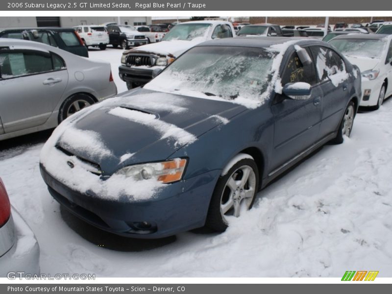 Regal Blue Pearl / Taupe 2006 Subaru Legacy 2.5 GT Limited Sedan