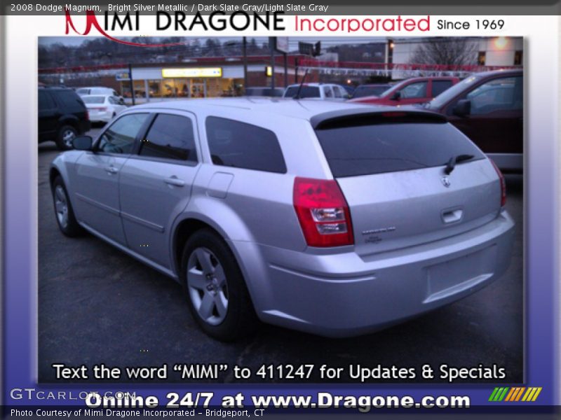 Bright Silver Metallic / Dark Slate Gray/Light Slate Gray 2008 Dodge Magnum