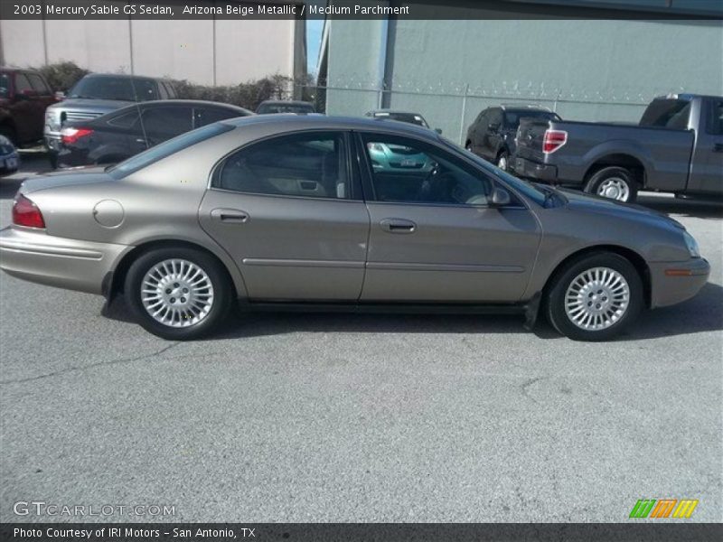 Arizona Beige Metallic / Medium Parchment 2003 Mercury Sable GS Sedan