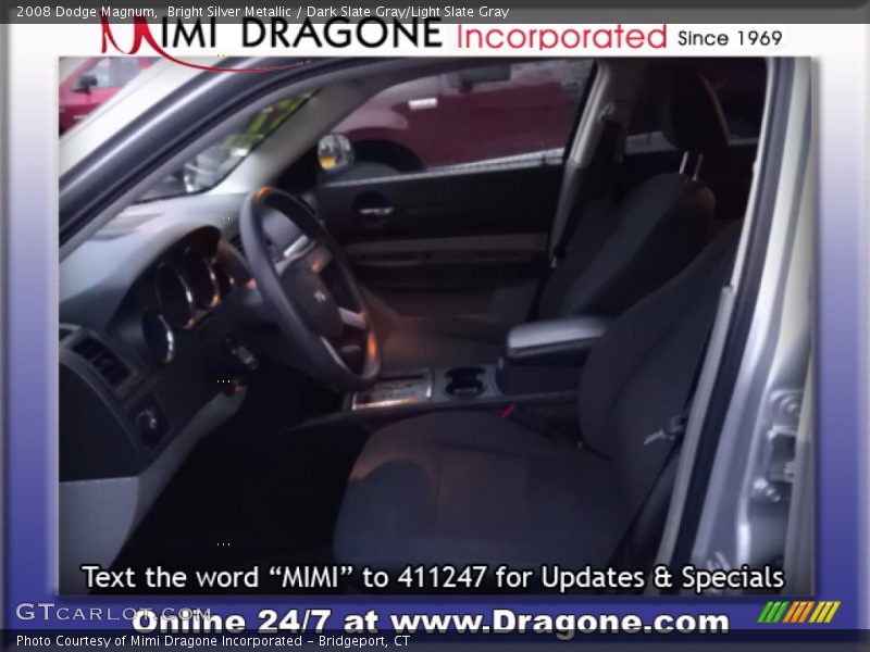 Bright Silver Metallic / Dark Slate Gray/Light Slate Gray 2008 Dodge Magnum