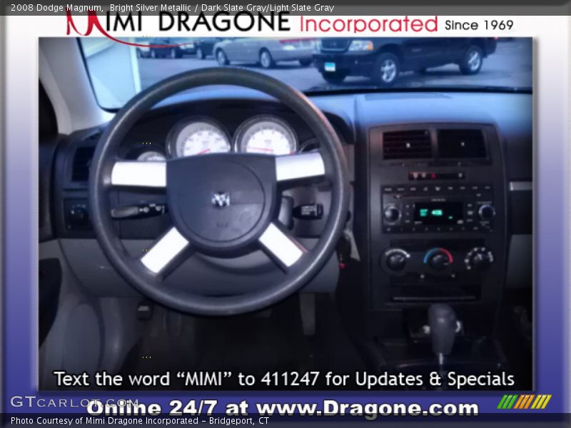 Bright Silver Metallic / Dark Slate Gray/Light Slate Gray 2008 Dodge Magnum