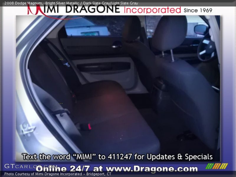 Bright Silver Metallic / Dark Slate Gray/Light Slate Gray 2008 Dodge Magnum