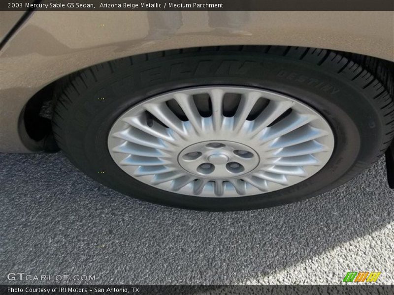 Arizona Beige Metallic / Medium Parchment 2003 Mercury Sable GS Sedan