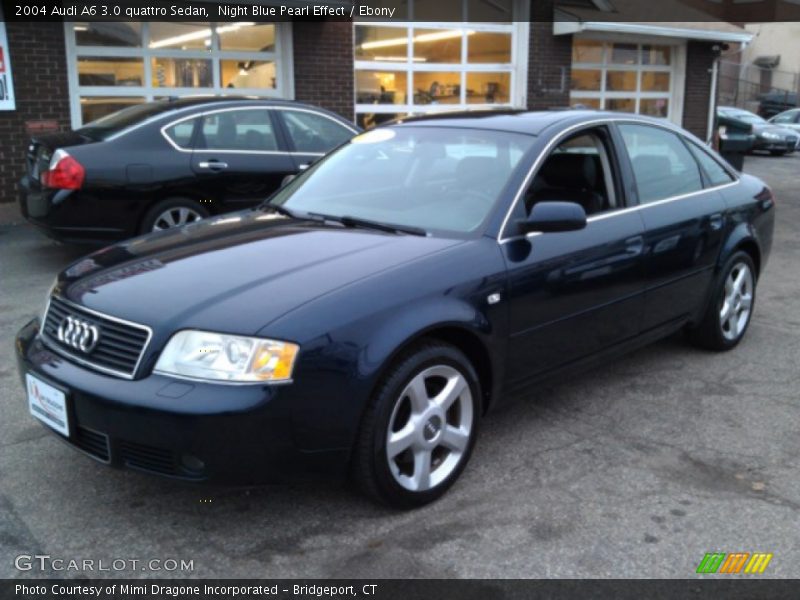 Night Blue Pearl Effect / Ebony 2004 Audi A6 3.0 quattro Sedan