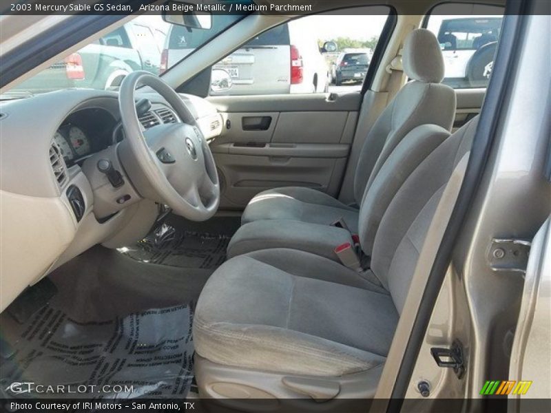 Arizona Beige Metallic / Medium Parchment 2003 Mercury Sable GS Sedan